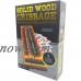 Cribbage in Gold  Foil Box Cardinal Solid Wood Cribbage Folding Board with Playing Cards   554481634